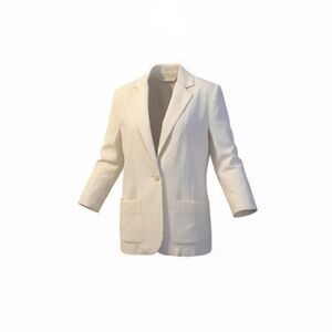 NWOT Drapers & Damons Cream Jacket, Size PM